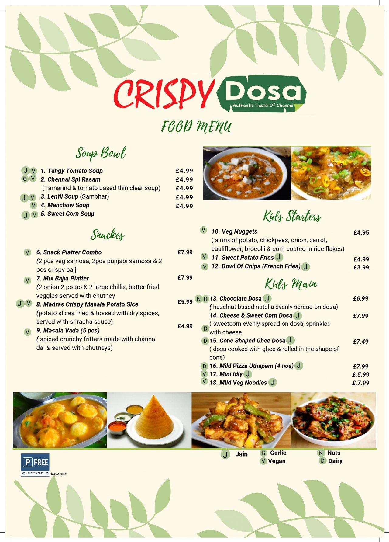 Watford Crispy Dosa Restaurant